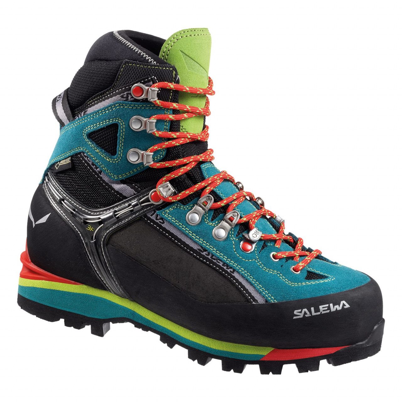 Salewa Women's Condor Evo GORE-TEX® Mountaineering Boots Green/Turquoise NXZ-465892